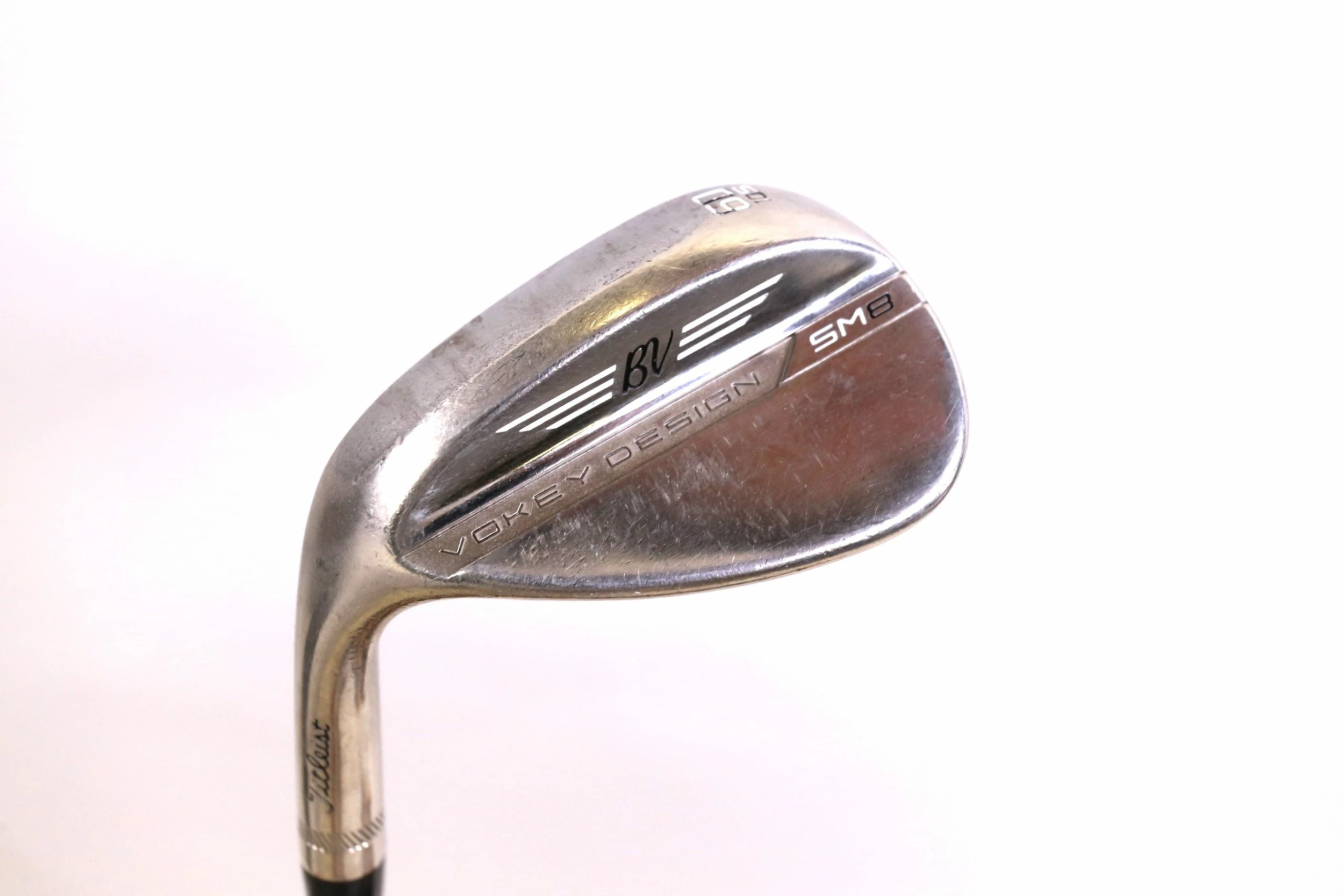 Titleist Vokey SM8 Tour Chrome S Grind Wedge 60* LH Steel Shaft Stiff Flex 4 Titleist Vokey SM8 Tour Chrome S Grind Wedge 60* LH Steel Shaft Stiff Flex - Image 2