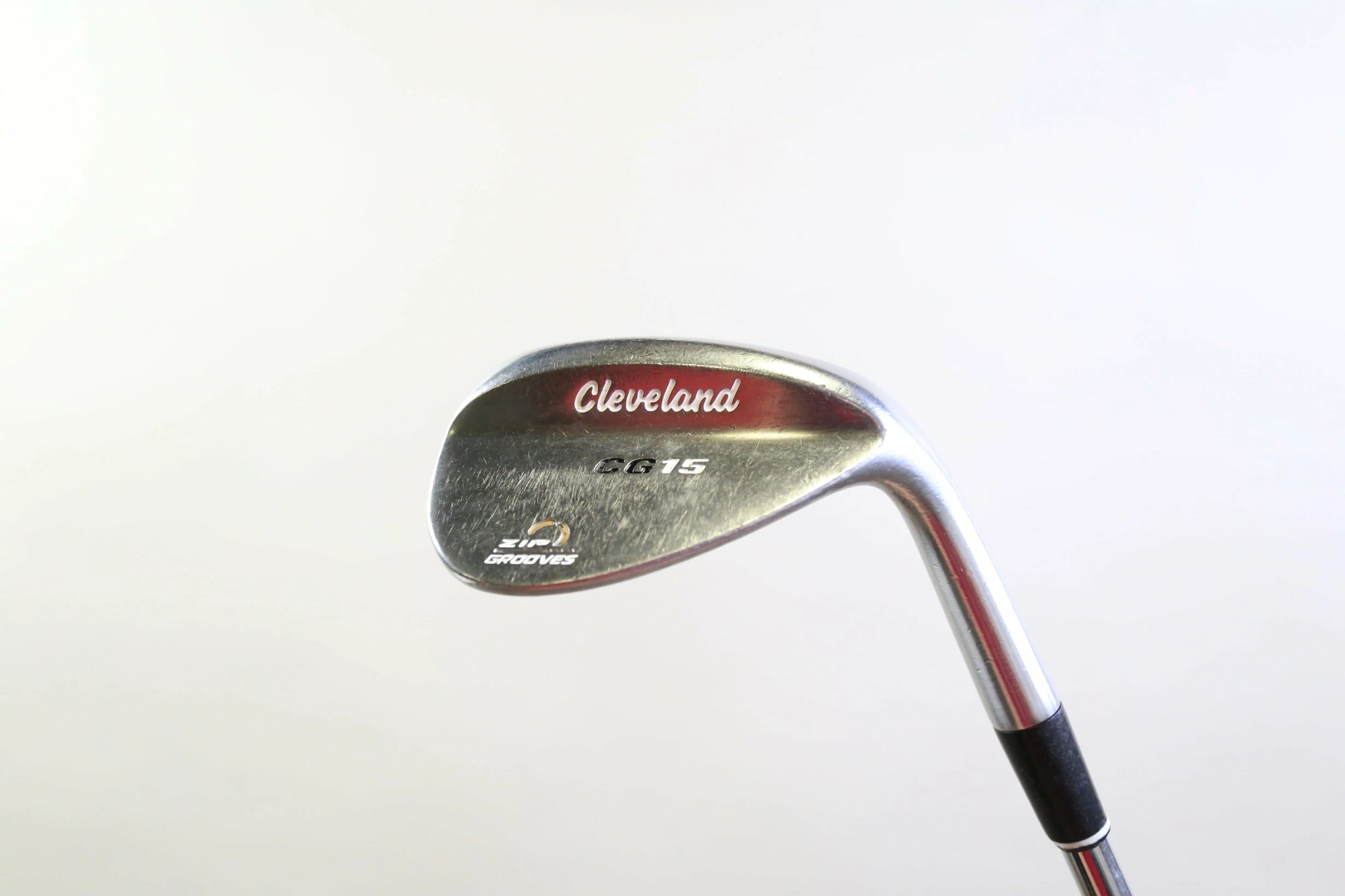Cleveland CG15 Satin Chrome 52* Wedge 10* Bounce RH 35.5 In Steel Stiff Flex 3 Cleveland CG15 Satin Chrome 52* Wedge 10* Bounce RH 35.5 In Steel Stiff Flex