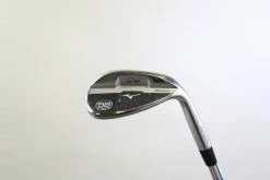 Mizuno S18 White Satin Lob Wedge 58* RH 35 In Steel Shaft Stiff Flex