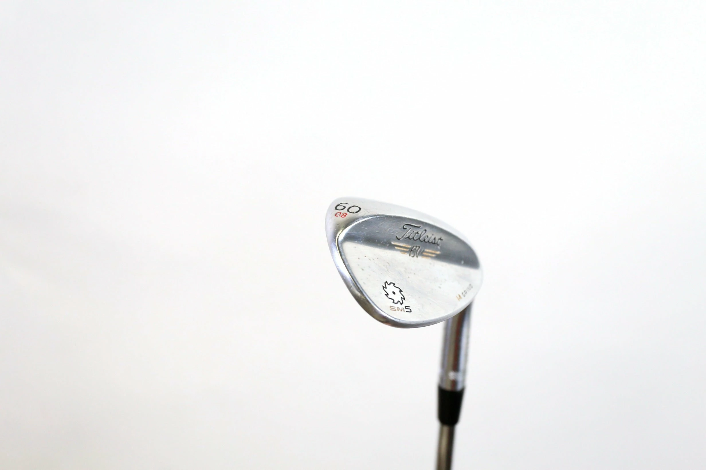 Titleist Vokey SM5 Tour Chrome 60* Wedge RH 35 In Steel Shaft Stiff Flex 4 Titleist Vokey SM5 Tour Chrome 60* Wedge RH 35 In Steel Shaft Stiff Flex - Image 2