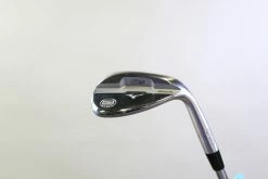 Mizuno S18 White Satin 58* Wedge 8* Bounce RH 35.25 In Steel Stiff Flex