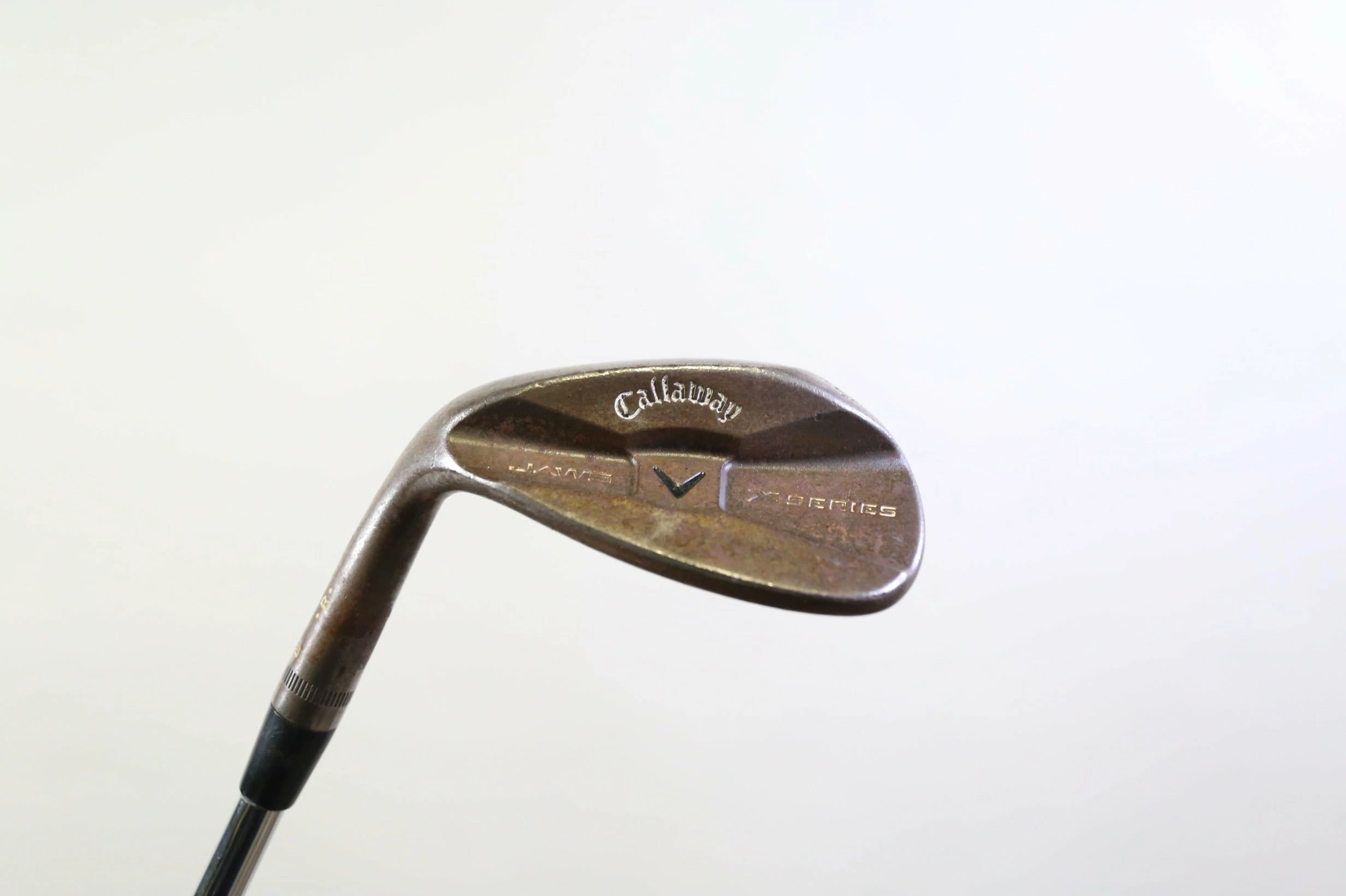 LEFTY Callaway X-Series Jaws Dark Vintage 60* Wedge 35 In Steel Stiff Flex 3 LEFTY Callaway X-Series Jaws Dark Vintage 60* Wedge 35 In Steel Stiff Flex