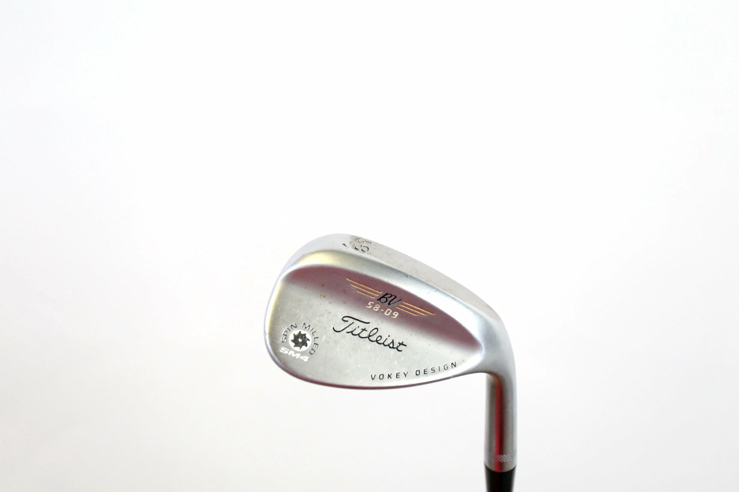 Titleist Vokey SM4 Tour Chrome 58* Wedge RH 35 In Titleist Steel Shaft Wedge 3 Titleist Vokey SM4 Tour Chrome 58* Wedge RH 35 In Titleist Steel Shaft Wedge