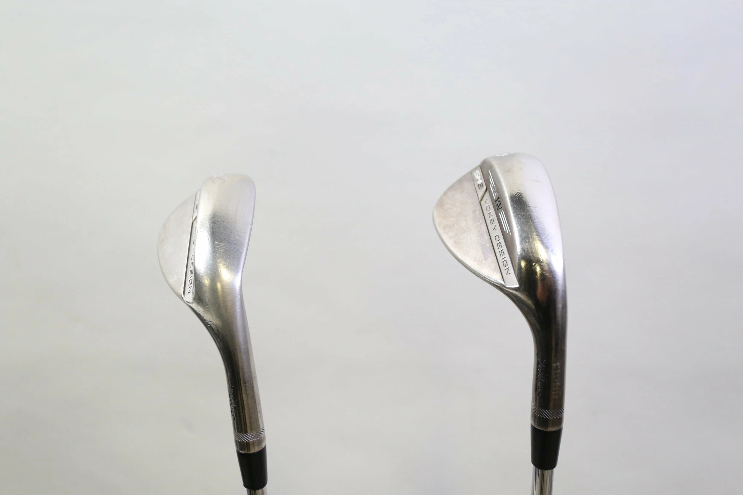 Titleist Vokey SM8 Brushed Steel 56*, 60* Wedge Set RH Steel Shaft Stiff 6 Titleist Vokey SM8 Brushed Steel 56*, 60* Wedge Set RH Steel Shaft Stiff - Image 4