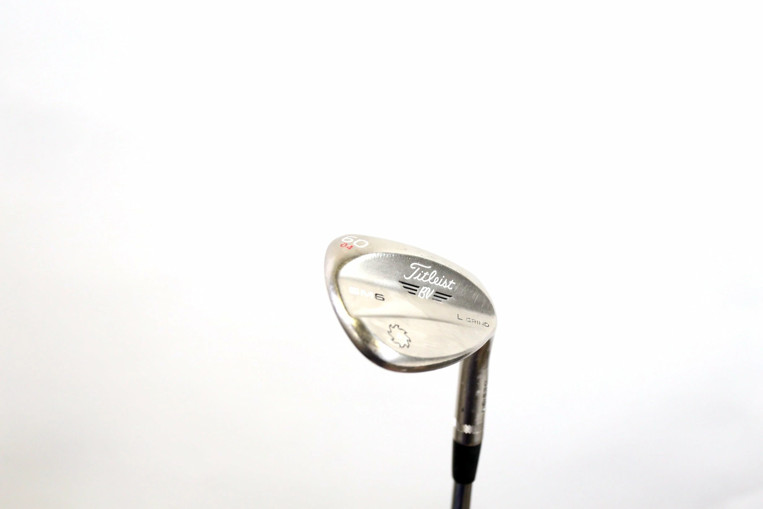 Titleist Vokey SM6 Steel Gray 60* Wedge RH 35 In Steel Shaft Stiff Flex 4 Titleist Vokey SM6 Steel Gray 60* Wedge RH 35 In Steel Shaft Stiff Flex - Image 2