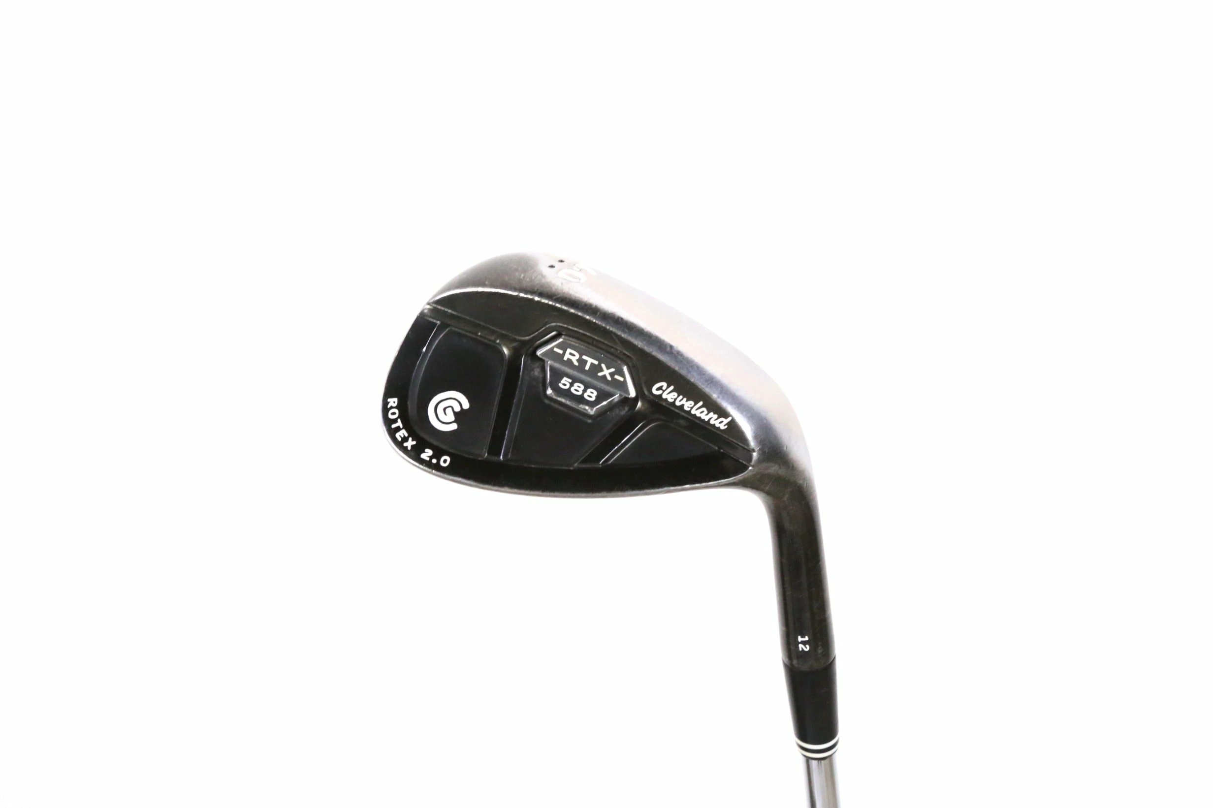 Cleveland 588 RTX 2.0 CB Black Satin 60* Wedge RH 35 In Steel Shaft Wedge Flex 3 Cleveland 588 RTX 2.0 CB Black Satin 60* Wedge RH 35 In Steel Shaft Wedge Flex
