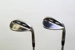Front Page 14 Titleist Vokey SM8 Brushed Steel 54*, 58* Wedge Set RH Steel Shafts Wedge Flex