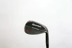 TaylorMade Milled Grind Black 52* Wedge RH 35.5 In 9* Bounce Steel Wedge Flex