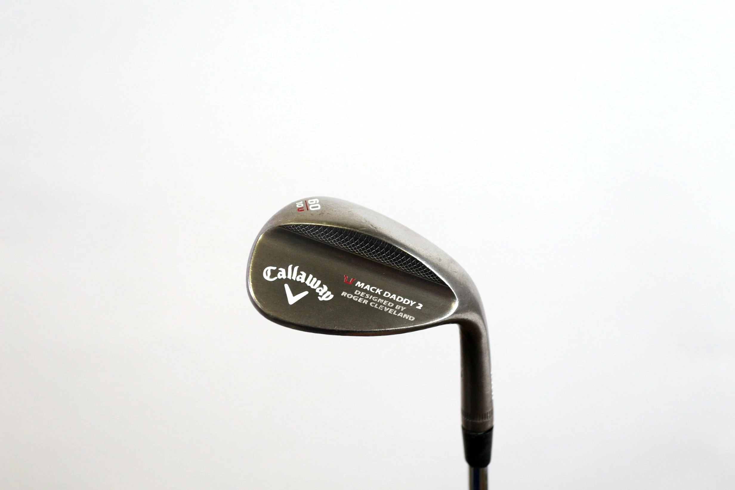 Callaway Mack Daddy 2 Slate 60* Wedge U Grind RH 35 In Steel Shaft Wedge Flex 3 Callaway Mack Daddy 2 Slate 60* Wedge U Grind RH 35 In Steel Shaft Wedge Flex