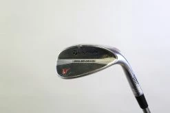 TaylorMade Milled Grind Satin Chrome Lob Wedge 58* RH 36.25 In Steel Stiff