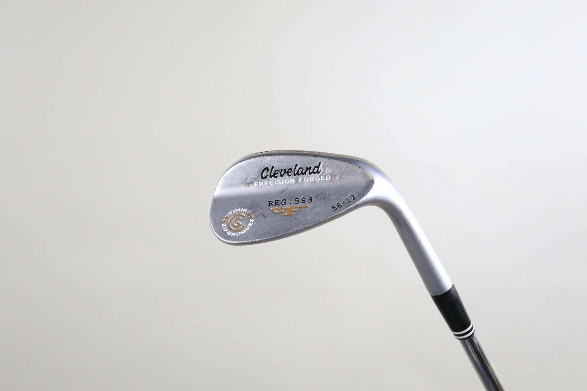 Cleveland 588 Forged Chrome 58* Wedge 12*b RH 35.5 In Steel Shaft Stiff Flex 3 Cleveland 588 Forged Chrome 58* Wedge 12*b RH 35.5 In Steel Shaft Stiff Flex