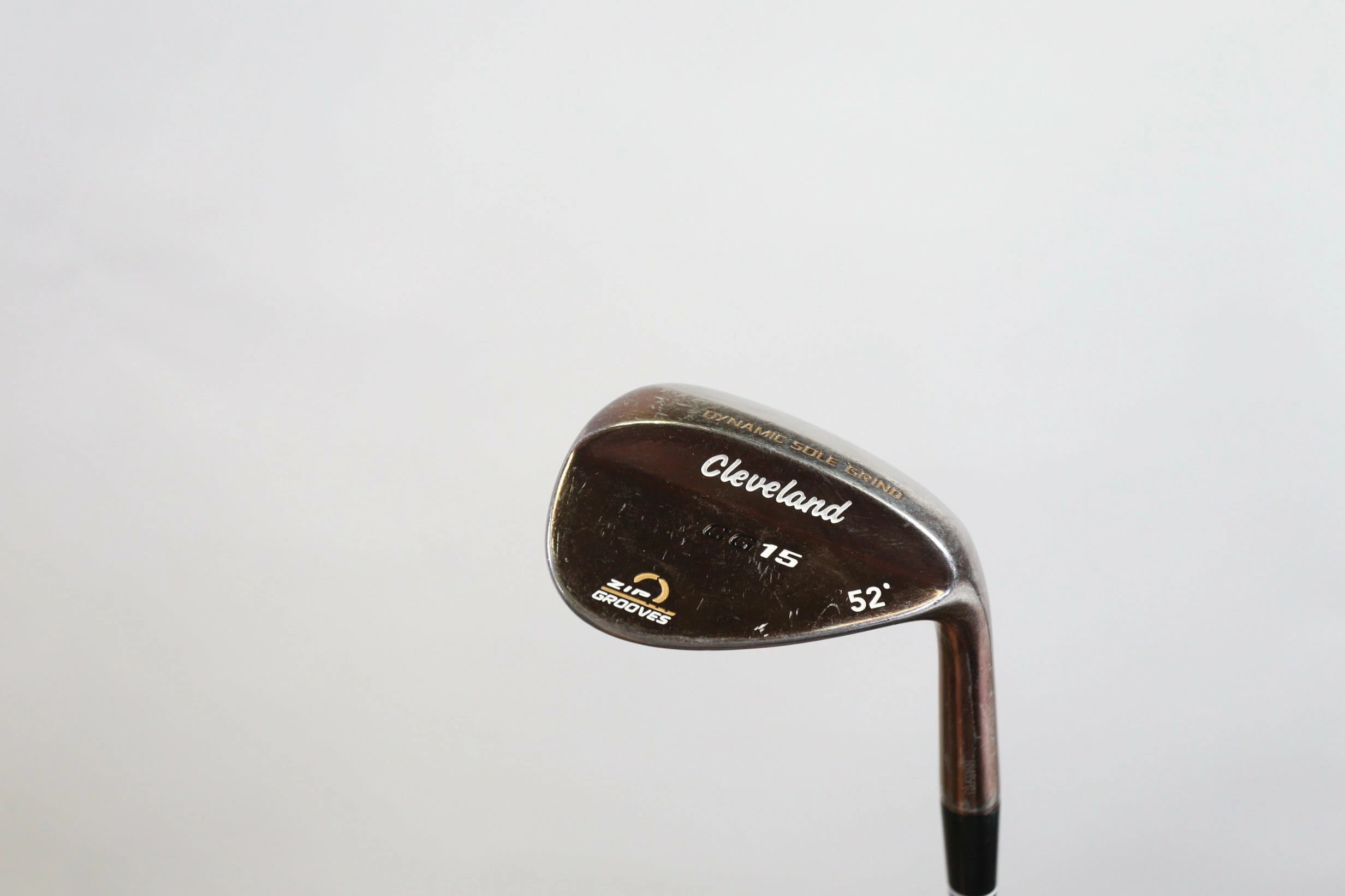 Cleveland CG15 Oil Quench Gap Wedge 52* RH 35 In Steel Shaft Stiff Flex 3 Cleveland CG15 Oil Quench Gap Wedge 52* RH 35 In Steel Shaft Stiff Flex