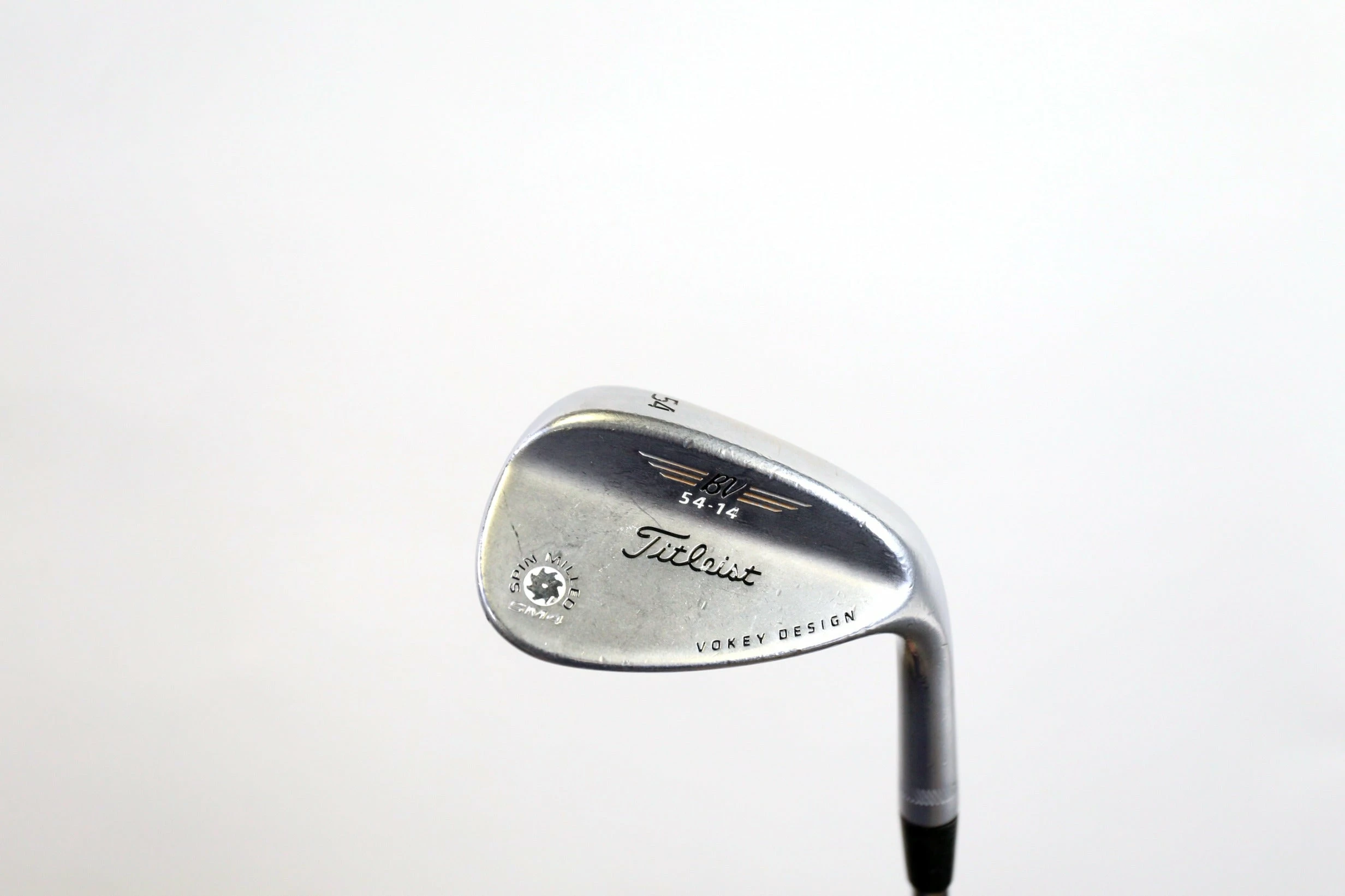Titleist Vokey SM4 Tour Chrome 54* Wedge RH 35 In 14* Bounce Steel Wedge Flex 3 Titleist Vokey SM4 Tour Chrome 54* Wedge RH 35 In 14* Bounce Steel Wedge Flex
