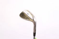 Titleist Vokey SM8 Brushed Steel F Grind 56* Wedge RH 35.25 In 14* Stiff Flex