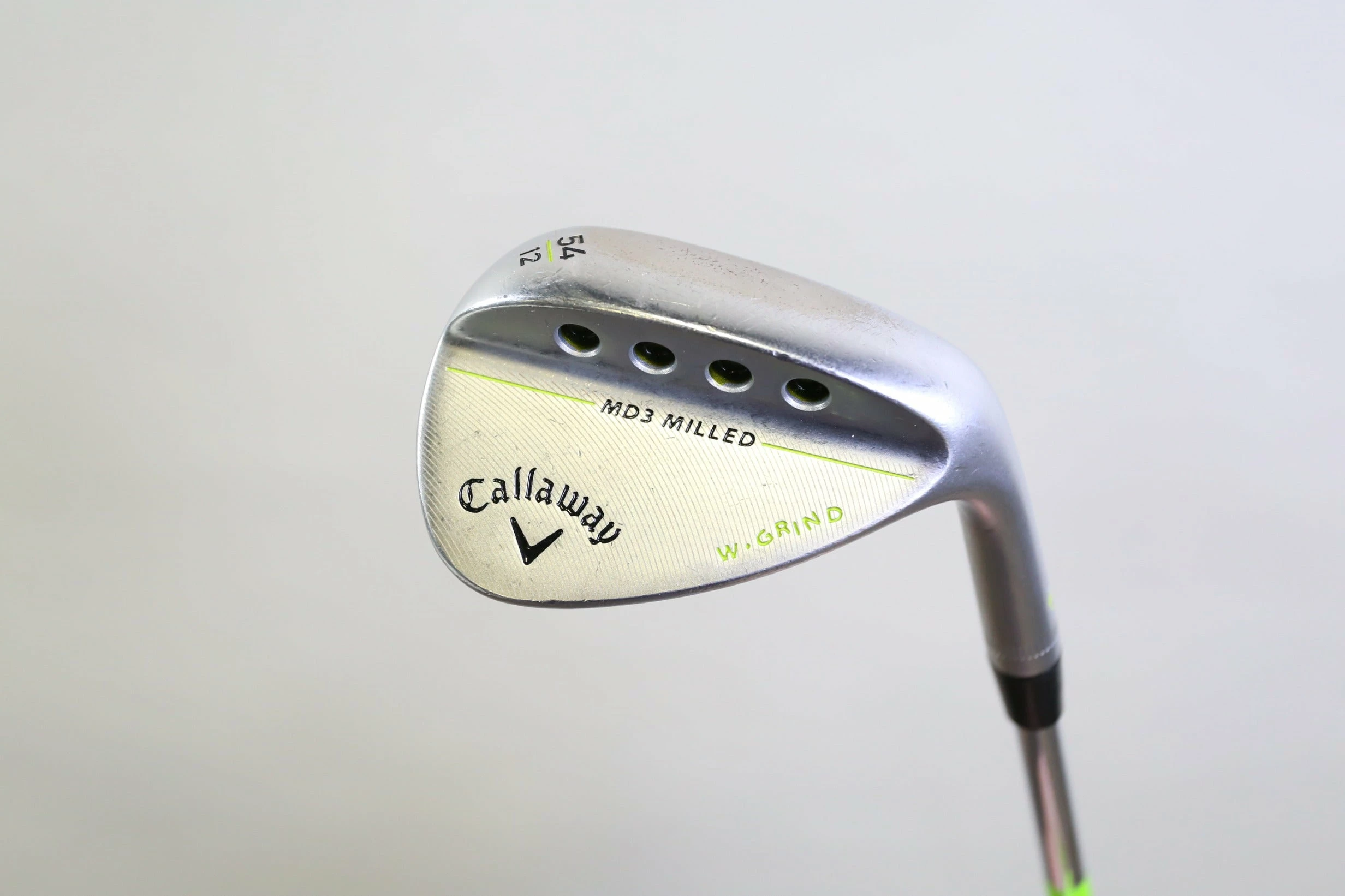 Callaway MD3 Milled Chrome S Grind 54* Wedge RH 35 In Steel Shaft Wedge Flex 3 Callaway MD3 Milled Chrome S Grind 54* Wedge RH 35 In Steel Shaft Wedge Flex