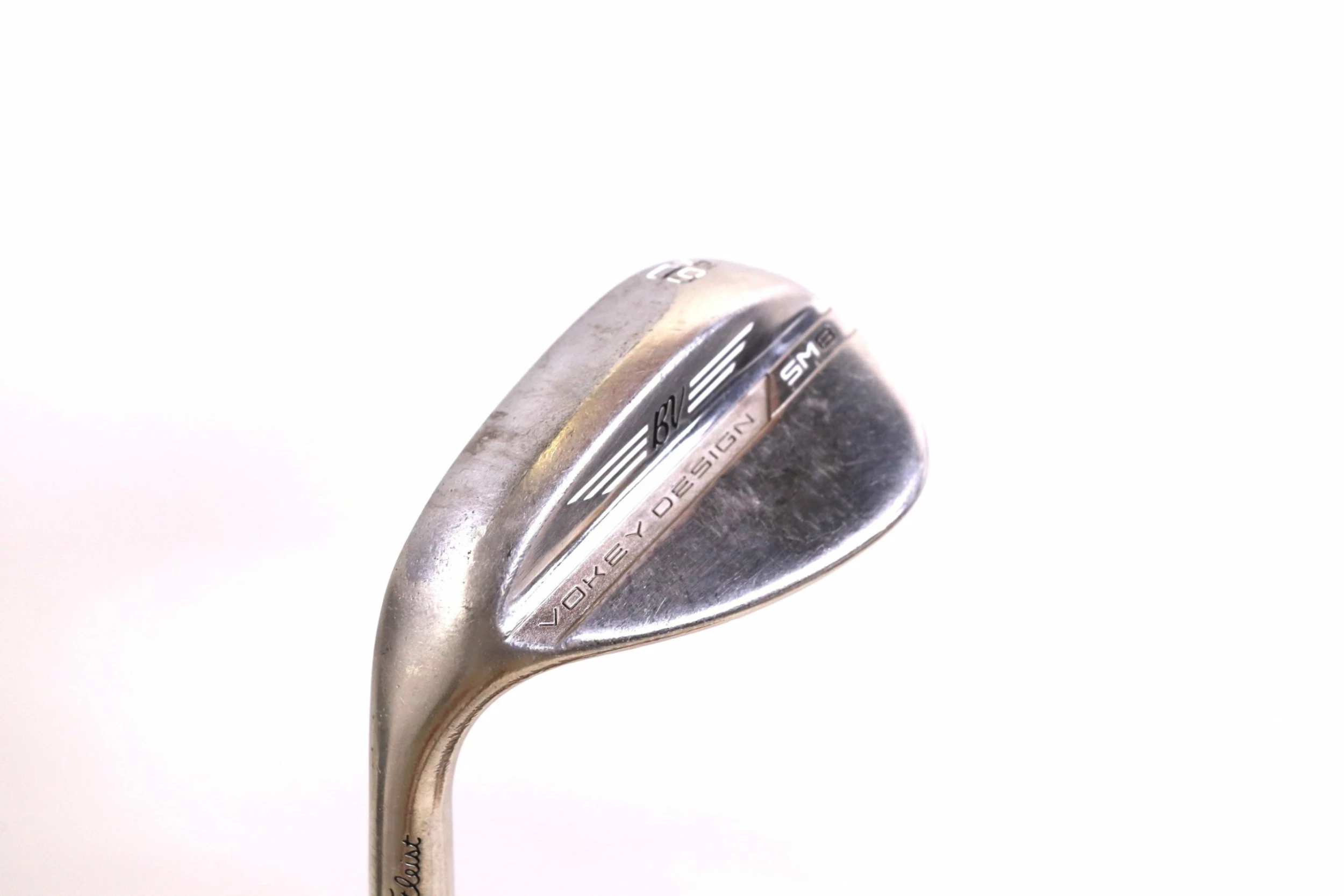Titleist Vokey SM8 Tour Chrome S Grind Wedge 60* LH Steel Shaft Stiff Flex 5 Titleist Vokey SM8 Tour Chrome S Grind Wedge 60* LH Steel Shaft Stiff Flex - Image 3