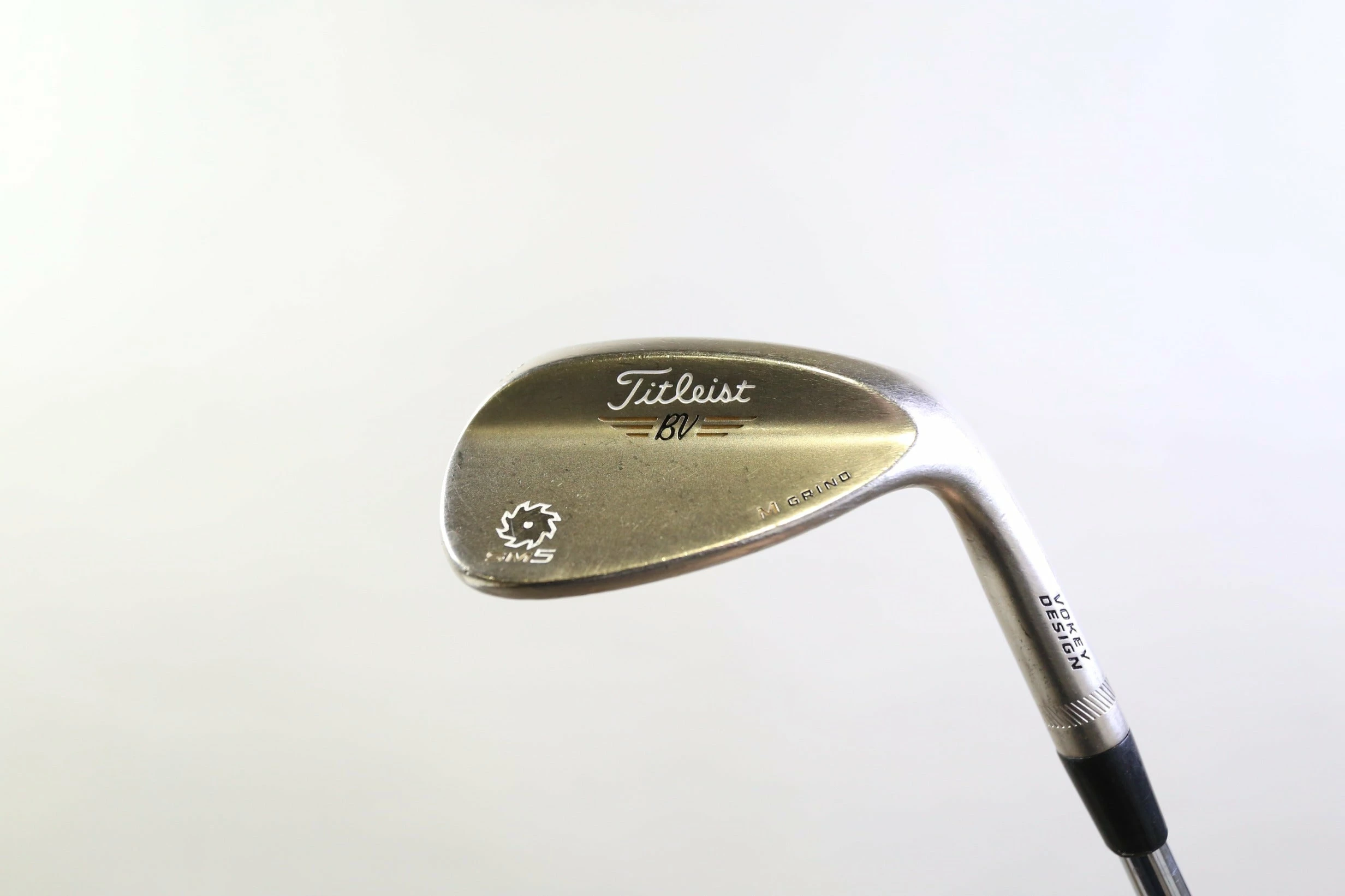 Titleist Vokey SM5 Gold Nickel M Grind 58* Wedge RH 35 In Steel Soft Regular 3 Titleist Vokey SM5 Gold Nickel M Grind 58* Wedge RH 35 In Steel Soft Regular