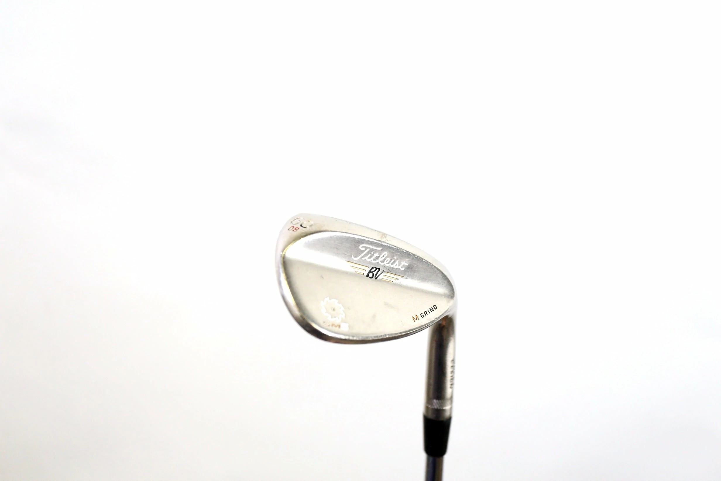 Titleist Vokey SM5 Gold Nickel 60* Wedge RH 35 In Steel Shaft Stiff Flex 4 Titleist Vokey SM5 Gold Nickel 60* Wedge RH 35 In Steel Shaft Stiff Flex - Image 2