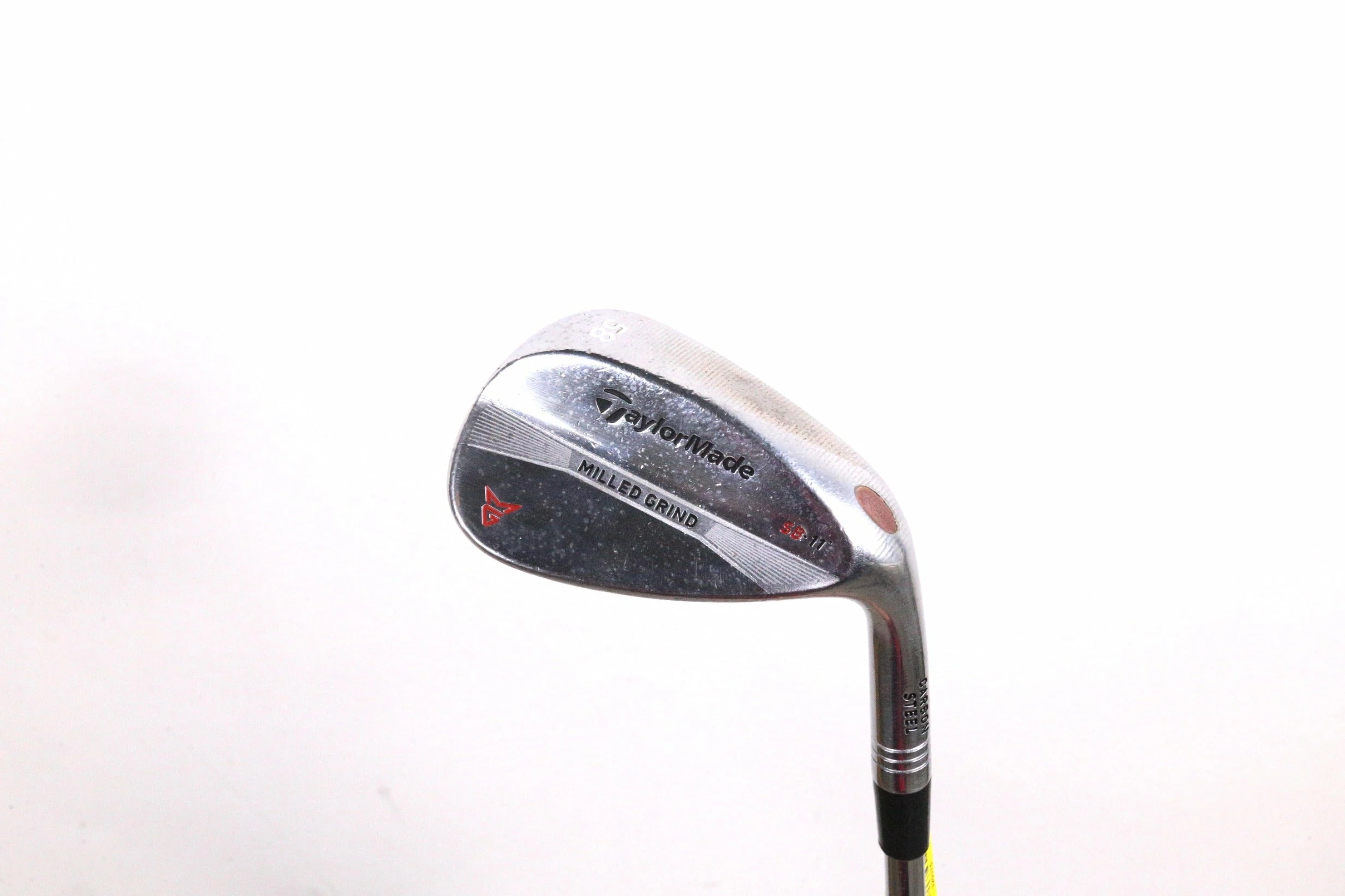 TaylorMade Milled Grind Satin Chrome 58* Wedge RH 34.75 In Steel Stiff Flex 3 TaylorMade Milled Grind Satin Chrome 58* Wedge RH 34.75 In Steel Stiff Flex