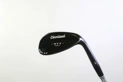 Cleveland 588 RTX 2.0 Black Satin Sand Wedge 56* RH 34.5 In Steel Stiff Flex