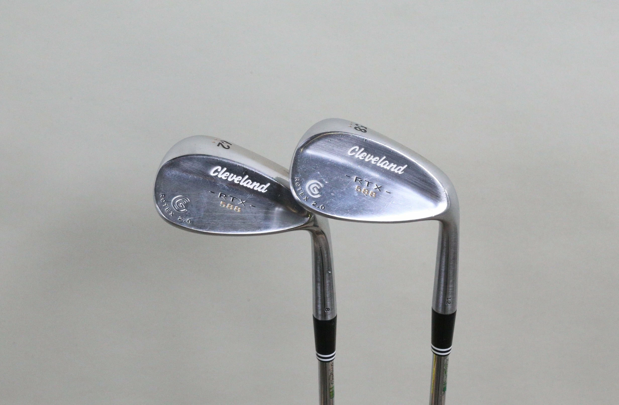 Cleveland 588 RTX 2.0 Blade 58*, 62* Wedge Set RH Steel Stiff Flex 3 Cleveland 588 RTX 2.0 Blade 58*, 62* Wedge Set RH Steel Stiff Flex