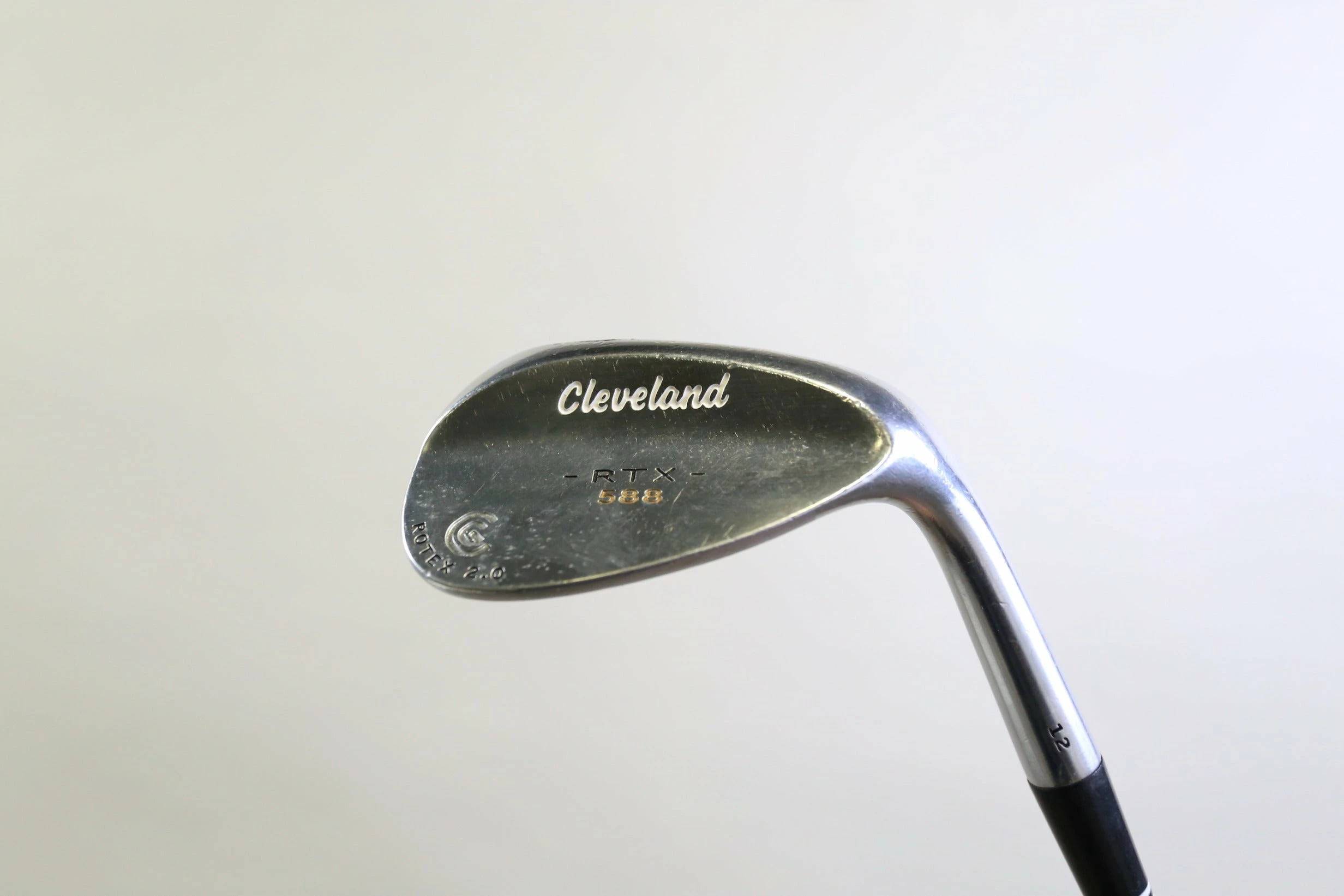 Cleveland 588 RTX 2.0 Blade Satin Sand Wedge 56* RH 35.5 In Steel Stiff 3 Cleveland 588 RTX 2.0 Blade Satin Sand Wedge 56* RH 35.5 In Steel Stiff
