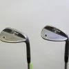 Titleist Vokey SM5 Raw Black 50*, 54* Wedge Set RH KBS Tour Steel Shafts Stiff