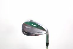 Mizuno MP R-12 White Satin Chrome 56* Wedge RH 35.25 In 10* Steel Wedge Flex