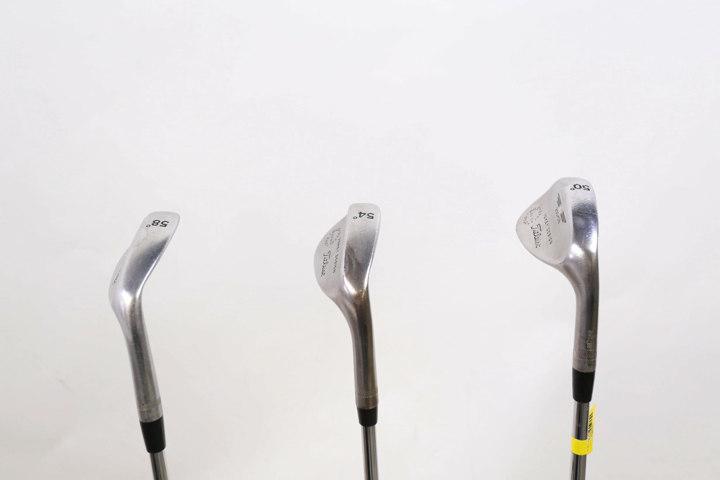 Titleist Vokey Design GW, SW, LW Wedge Set RH Steel Shaft Stiff Flex 6 Titleist Vokey Design GW, SW, LW Wedge Set RH Steel Shaft Stiff Flex - Image 4