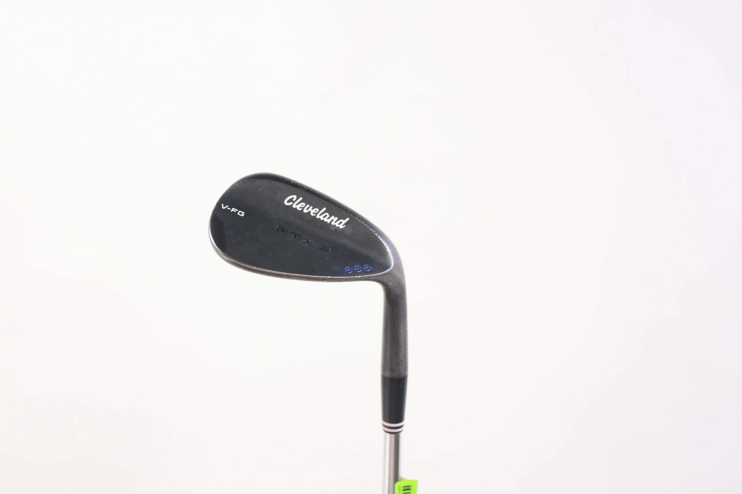 Cleveland RTX-3 Black Satin 58* Wedge RH 35.25 In 12* True Temper Wedge Flex 6 Cleveland RTX-3 Black Satin 58* Wedge RH 35.25 In 12* True Temper Wedge Flex - Image 4