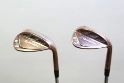 TaylorMade Hi-Toe 54*, 58* Wedge Set RH -0.25 In Steel Shafts Regular Flex