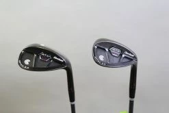 Cleveland 588 RTX 2.0 Black Satin SW, LW Wedge Set RH Graphite Shaft Stiff Flex