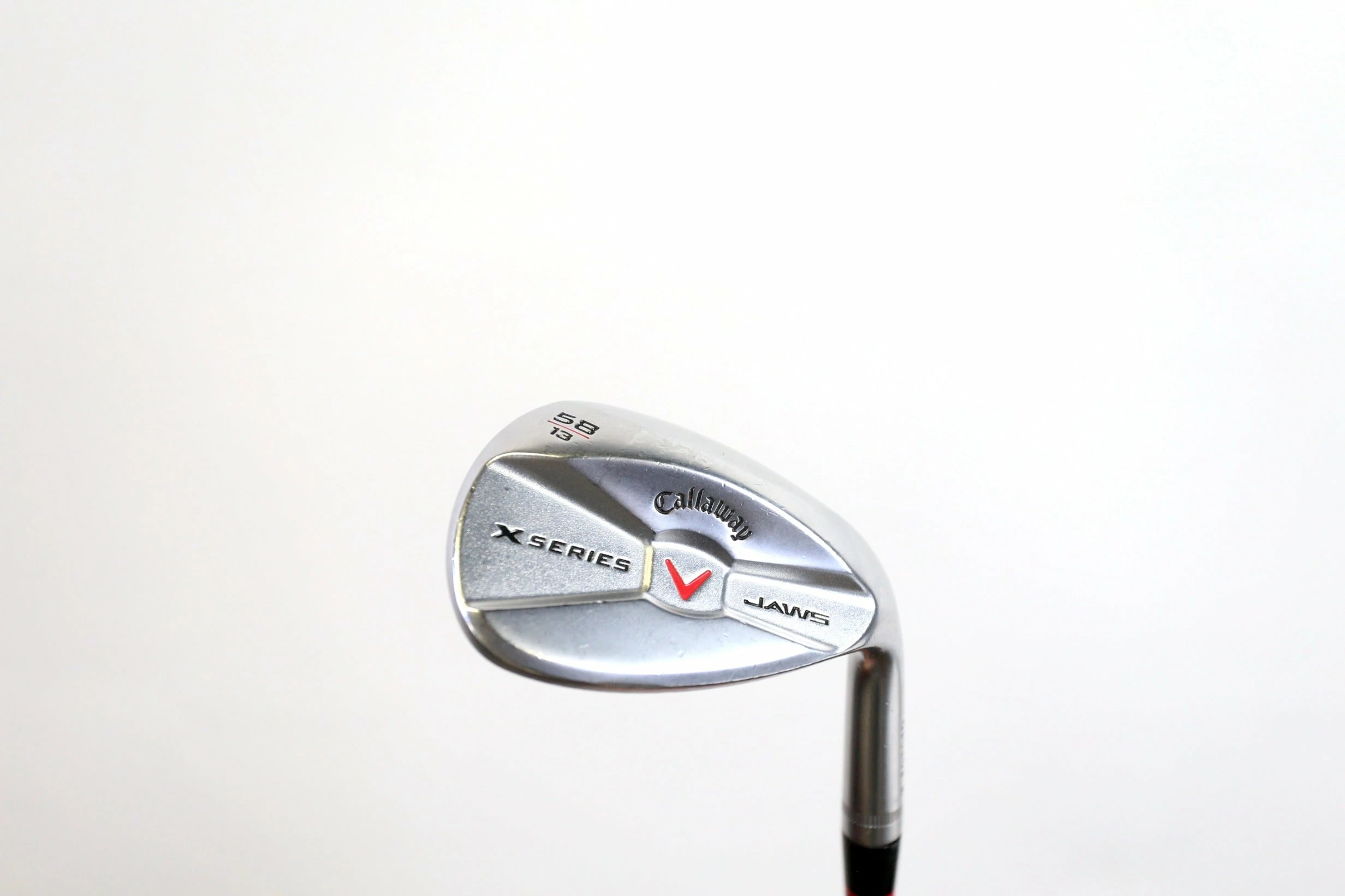 Callaway X-Series Jaws Chrome 58* Wedge RH 35 In 13* True Temper Steel Stiff 3 Callaway X-Series Jaws Chrome 58* Wedge RH 35 In 13* True Temper Steel Stiff