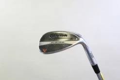 TaylorMade Milled Grind Chrome 58* Wedge 11* Bounce RH 34.75 In Steel Stiff Flex
