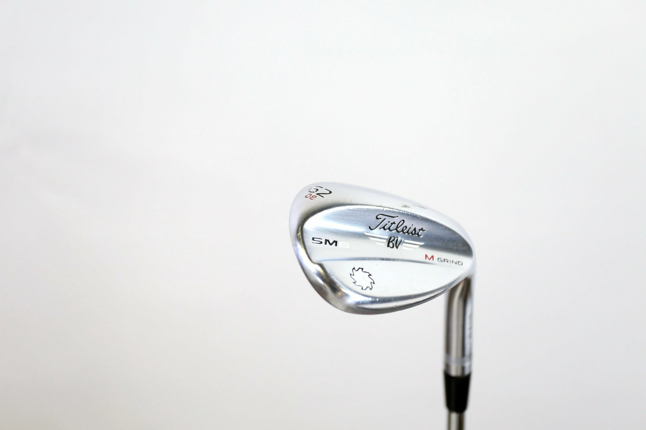 Titleist Vokey SM6 Tour Chrome M Grind 62* Wedge RH 34.75 In Steel Wedge Flex 4 Titleist Vokey SM6 Tour Chrome M Grind 62* Wedge RH 34.75 In Steel Wedge Flex - Image 2